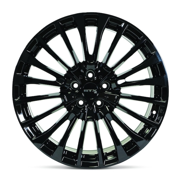 Alloy Wheel, Borna 20x8.5 5x112 ET35 CB66.6 Gloss Black